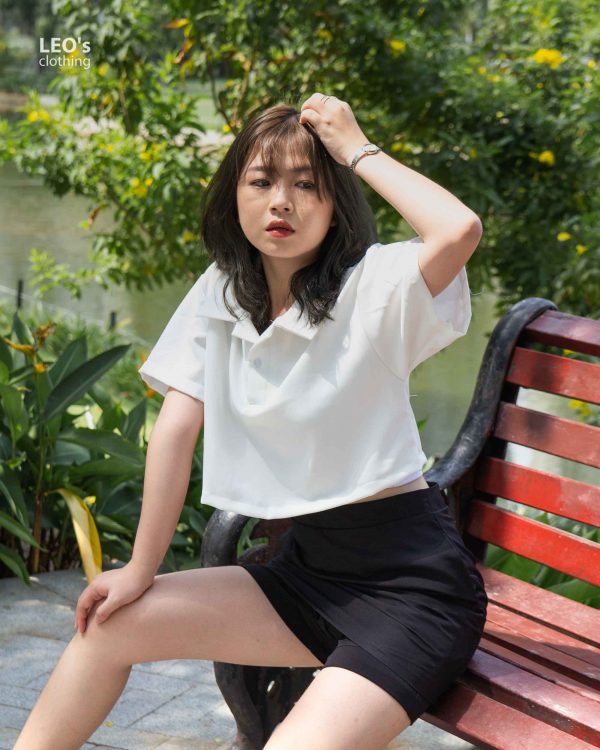 Áo Croptop basic LEO's clothing