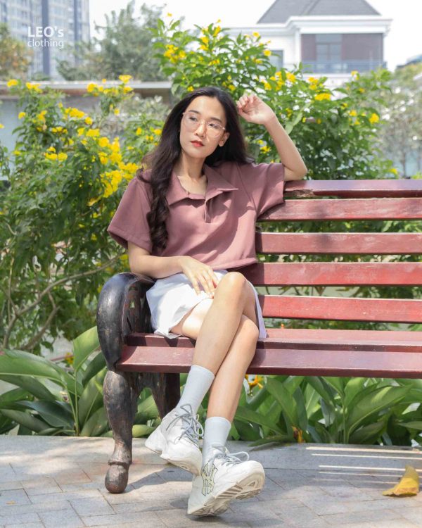Áo Croptop basic LEO's clothing