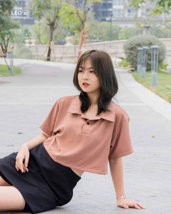Áo Croptop basic LEO's clothing