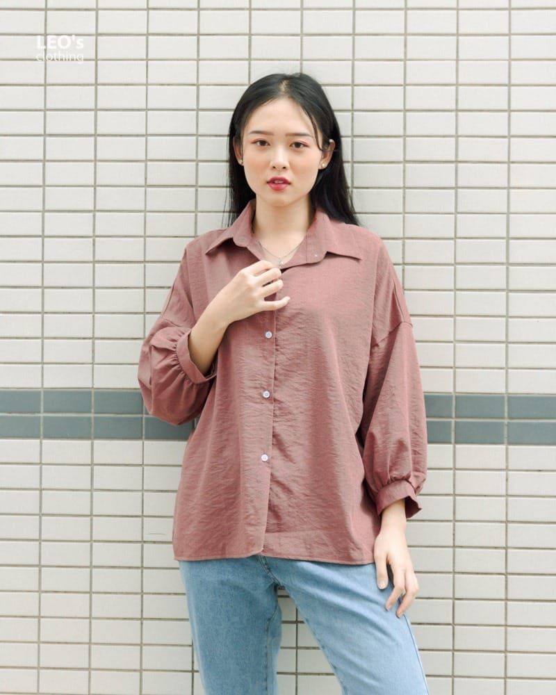 Ao-So-Mi-Tay-Phong-013 Áo Sơ Mi Tay Phồng