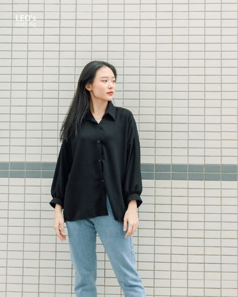 Ao-So-Mi-Tay-Phong-022 Áo Sơ Mi Tay Phồng