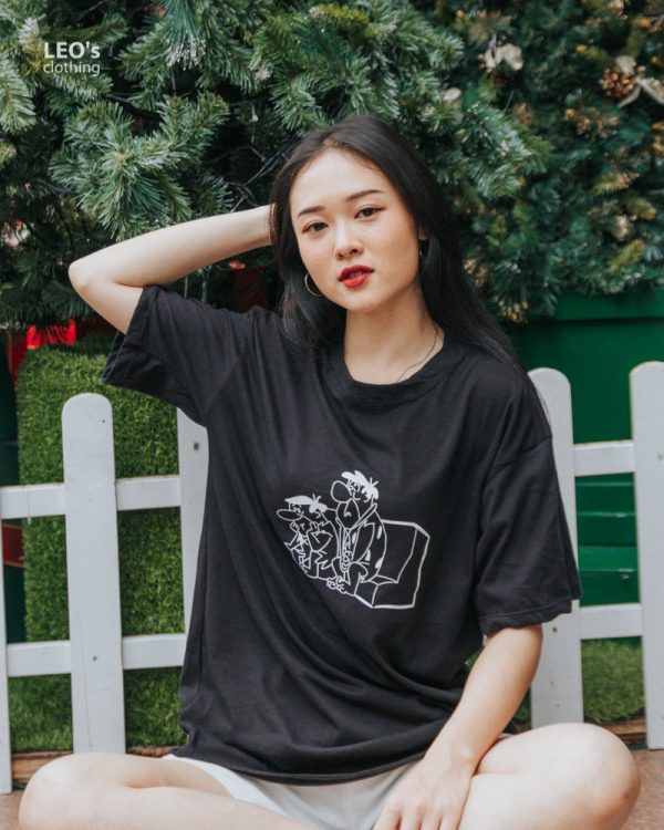 Áo Thun Oversize Tay Ngắn Basic