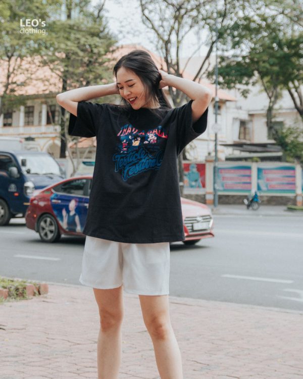 Áo Thun Oversize Tay Ngắn Hadball