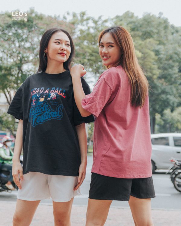 Áo Thun Oversize Tay Ngắn Hadball