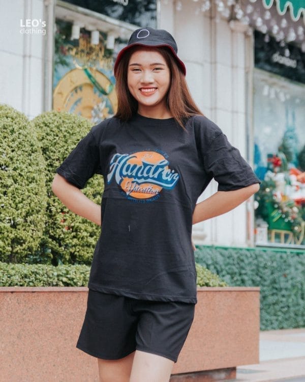 Áo Thun Oversize Tay Ngắn Hand