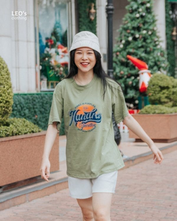 Áo Thun Oversize Tay Ngắn Hand