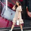 Đầm cổ tròn bèo đuôi cá LEO's clothing